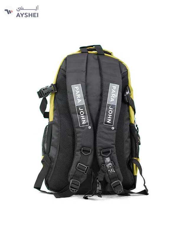 PARAJOHN Nylon Zipper Back Pack Green