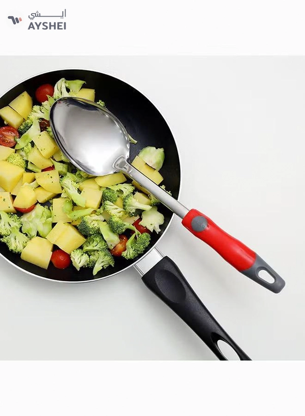 Delcasa Stainless Steel Serving Spoon, PP Handle, DC1934
