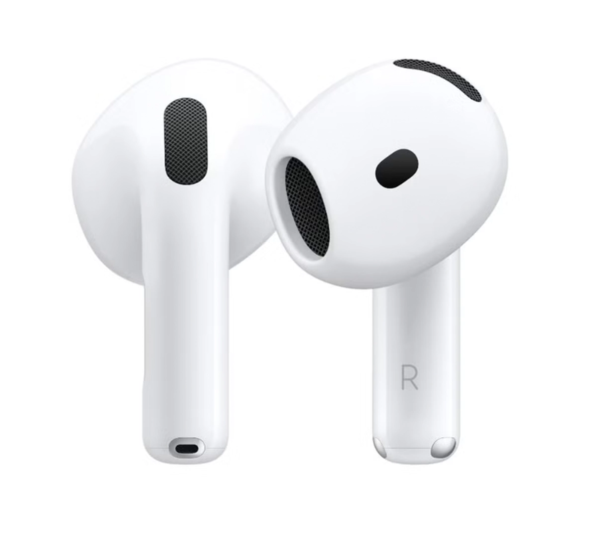 Apple AirPods 4 Wireless Earbuds, Bluetooth Headphones, Personalized Spatial Audio, Sweat and Water Resistant-0-0