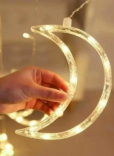Eworld LED String Lights with 8 Lighting Modes for Eid and Ramadan Decorations-5