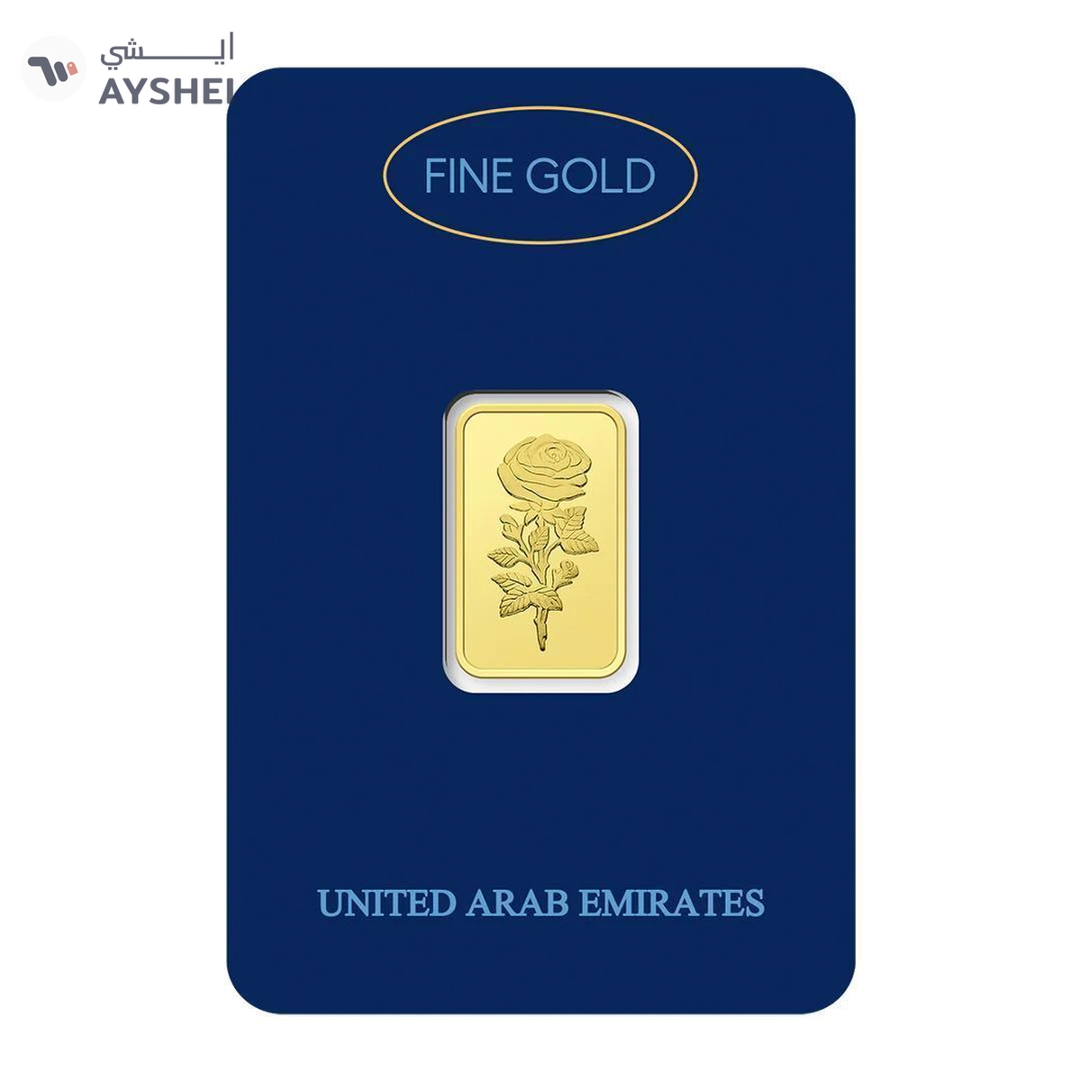 Dubai Gold 2.5 Grams Pure 999.9 Fine Gold Bar-0-0