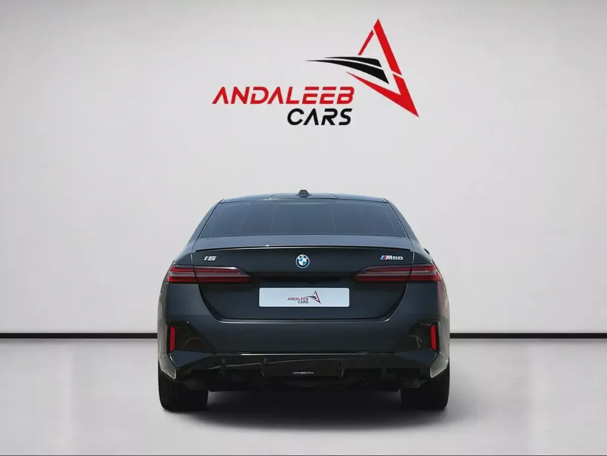 AED 4,640 P.M | 0% DOWN PAYMENT | BMW i5 M60 xDRIVE | DUAL MOTOR ELECTRIC AWD – 601 HP | FULL AGENCY-3-3