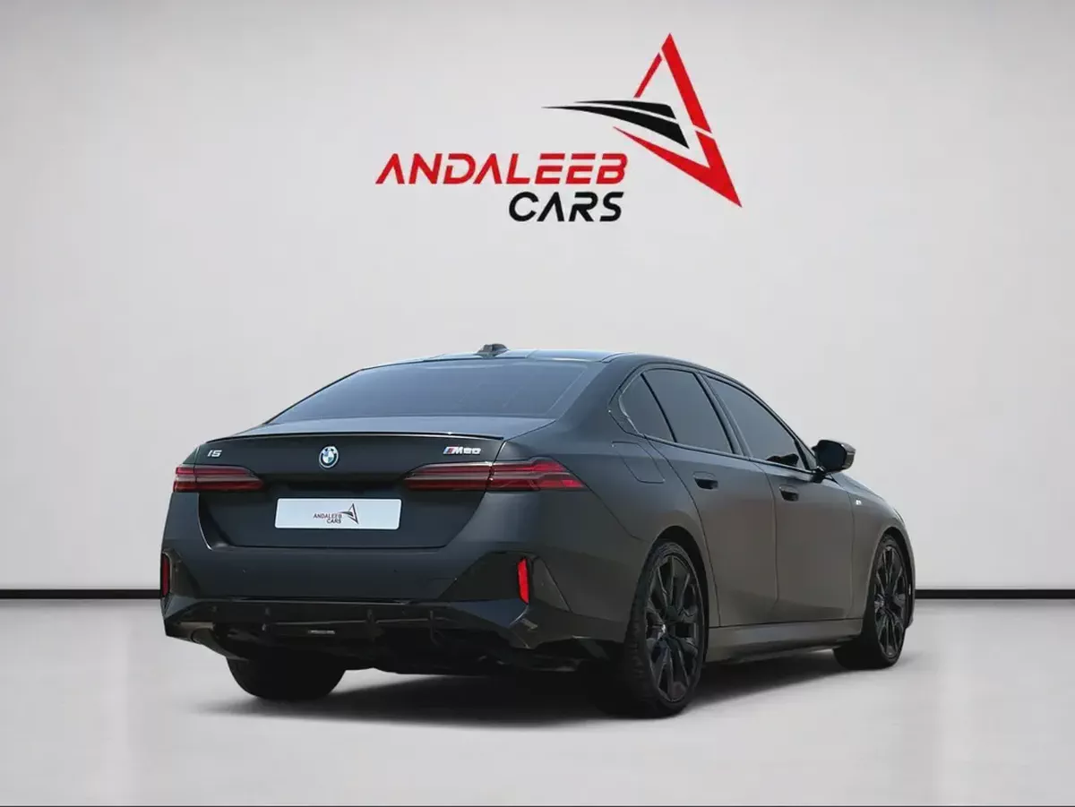 AED 4,640 P.M | 0% DOWN PAYMENT | BMW i5 M60 xDRIVE | DUAL MOTOR ELECTRIC AWD – 601 HP | FULL AGENCY-4-4