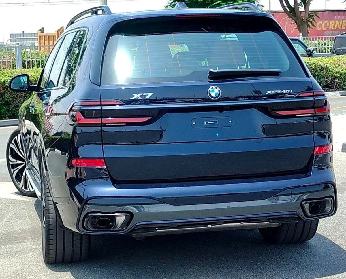 BMW X7 XDRIVE40i MASTERCLASS M SPORT PACKAGE M Sport xDrive40i Warranty & Service 2026 GCC-15-15
