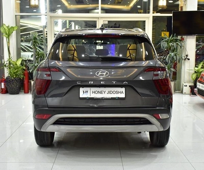 Hyundai Creta ( 2024 Model ) in Grey Color GCC Specs-3