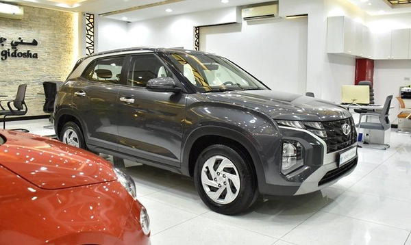 Hyundai Creta ( 2024 Model ) in Grey Color GCC Specs