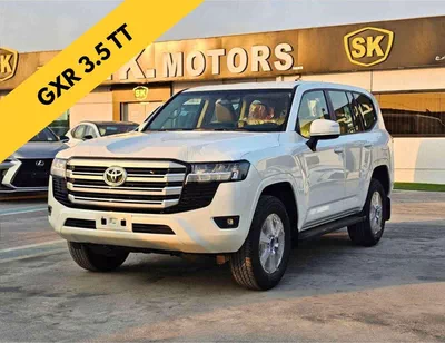 Toyota Land Cruiser GXR TWIN TURBO BASIC || PETROL AT 3.5L V6 4WD | DRIVER PWR SEAT (CODE # GXRPB2O) WHITE 2026-0