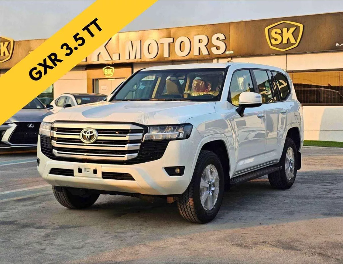 Toyota Land Cruiser GXR TWIN TURBO BASIC || PETROL AT 3.5L V6 4WD | DRIVER PWR SEAT (CODE # GXRPB2O) WHITE 2026