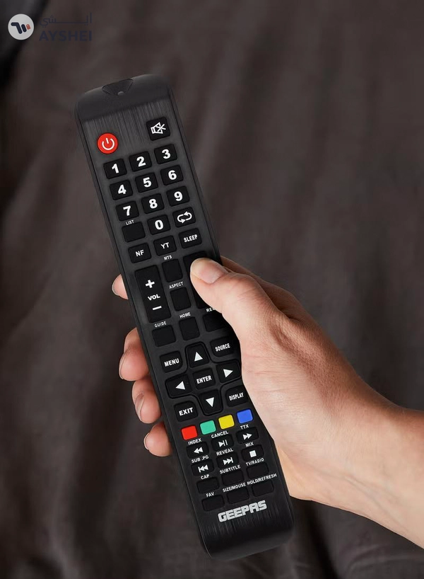 GEEPAS 50" Smart Ultra HD LED TV With 4K Resolution, Android 14 , Frameless Design, HQ Sound / Multiple HDMI & USB Ports, Progressive Scan, Full Color Optimizer / Smart Features with Netflix, YouTube, and More