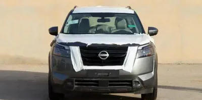 Nissan Pathfinder – Silver SUV with Grey & Beige Interior-0