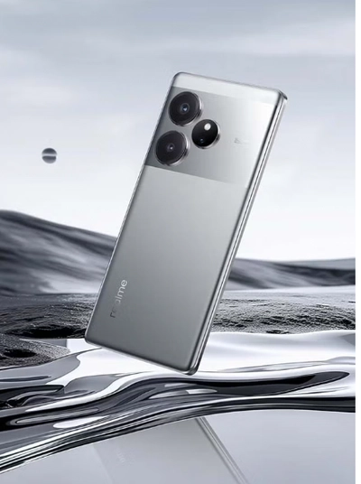 Realme GT6 Dual SIM Fluid Silver 12+12GB RAM 256GB 5G - Middle East Version-3