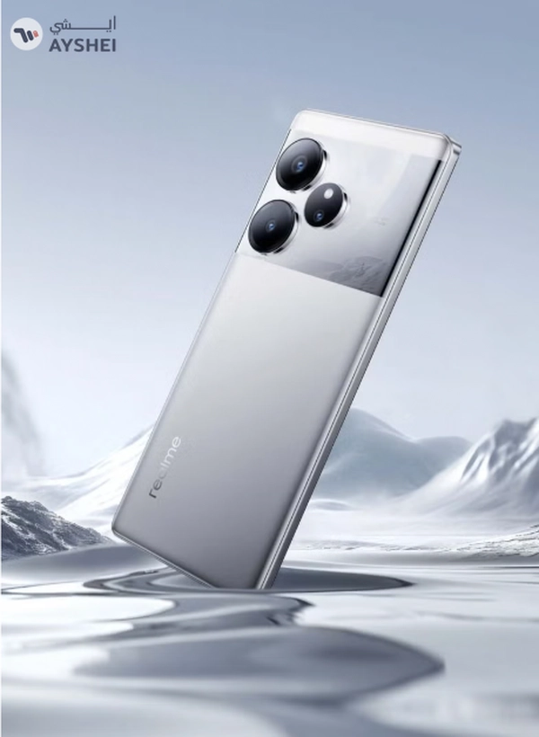 Realme GT6 Dual SIM Fluid Silver 12+12GB RAM 256GB 5G - Middle East Version