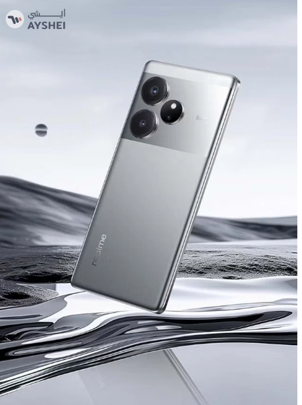 Realme GT6 Dual SIM Fluid Silver 12+12GB RAM 256GB 5G - Middle East Version