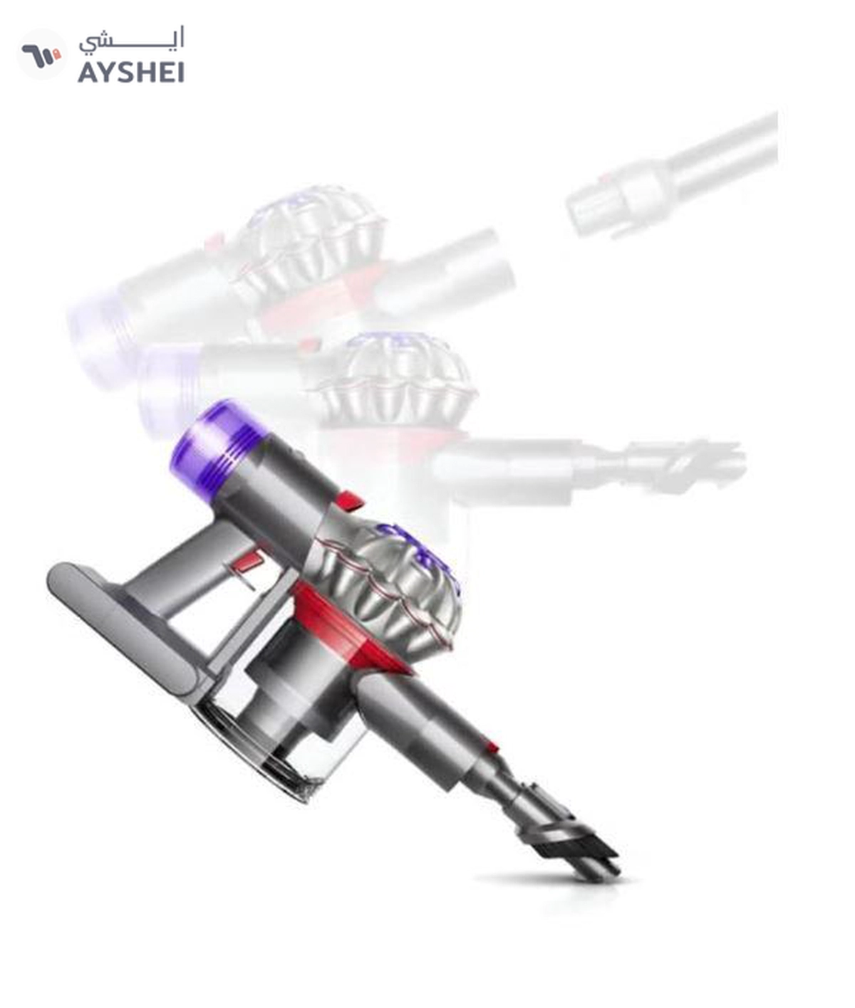 Dyson V8™ Cordless Vacuum 425 W V8 Silver/Nickel-6-6
