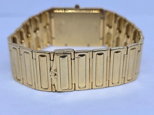 Omega Classic | Full Yellow Gold Vintage Bezel Diamond with White Dial | Used (Fair) | Year of production 2000 (Approximation) | No original box | No original papers