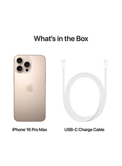 Apple iPhone 16 Pro Max 256GB Desert Titanium 5G With FaceTime - International Version-4