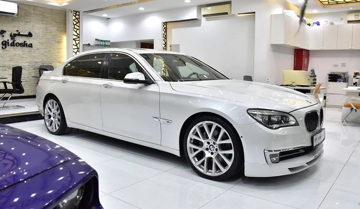 BMW 730Li ( 2015 Model ) in White Color GCC Specs-4-4