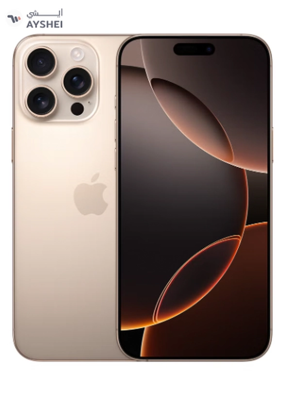 Apple iPhone 16 Pro Max 512GB Desert Titanium 5G With FaceTime - Middle East Version