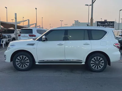 نيسان بترول 2018 ابيض تيتانيوم Nissan Patrol LE Titanium 2018, GCC Specs-2