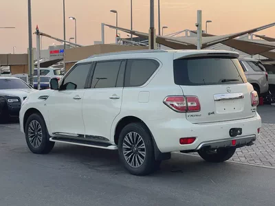 نيسان بترول 2018 ابيض تيتانيوم Nissan Patrol LE Titanium 2018, GCC Specs-3