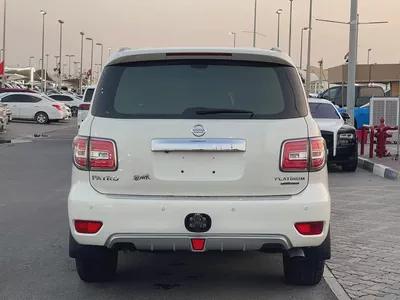 نيسان بترول 2018 ابيض تيتانيوم Nissan Patrol LE Titanium 2018, GCC Specs-4