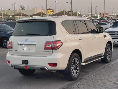 نيسان بترول 2018 ابيض تيتانيوم Nissan Patrol LE Titanium 2018, GCC Specs-5