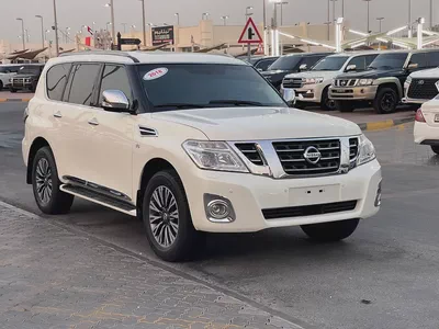 نيسان بترول 2018 ابيض تيتانيوم Nissan Patrol LE Titanium 2018, GCC Specs-7