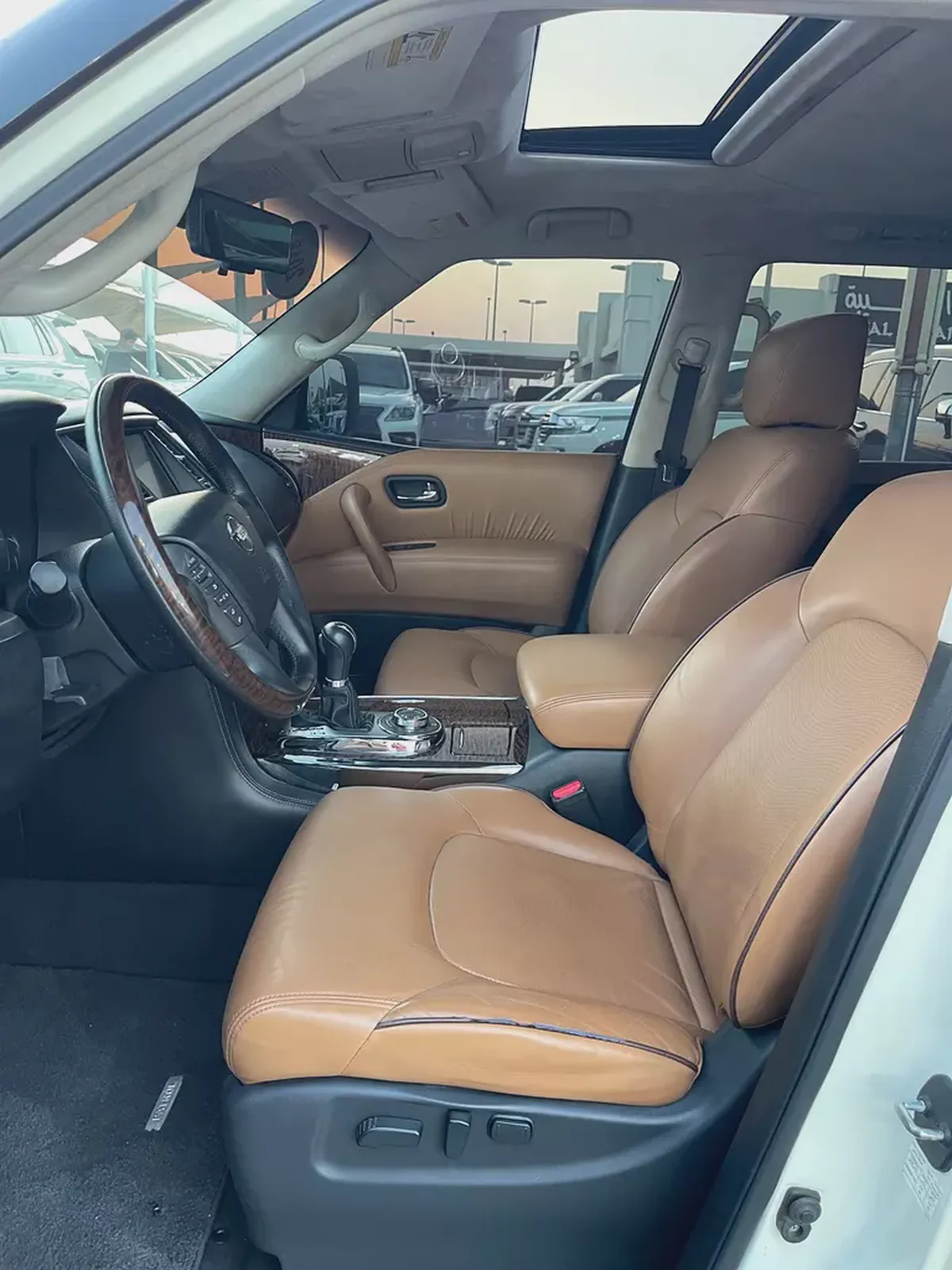 نيسان بترول 2018 ابيض تيتانيوم Nissan Patrol LE Titanium 2018, GCC Specs-10-10