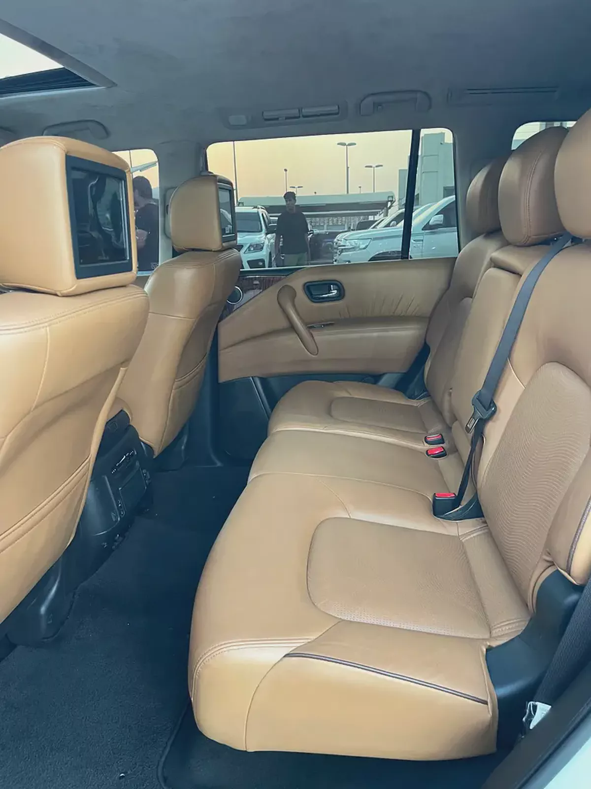 نيسان بترول 2018 ابيض تيتانيوم Nissan Patrol LE Titanium 2018, GCC Specs-12-12