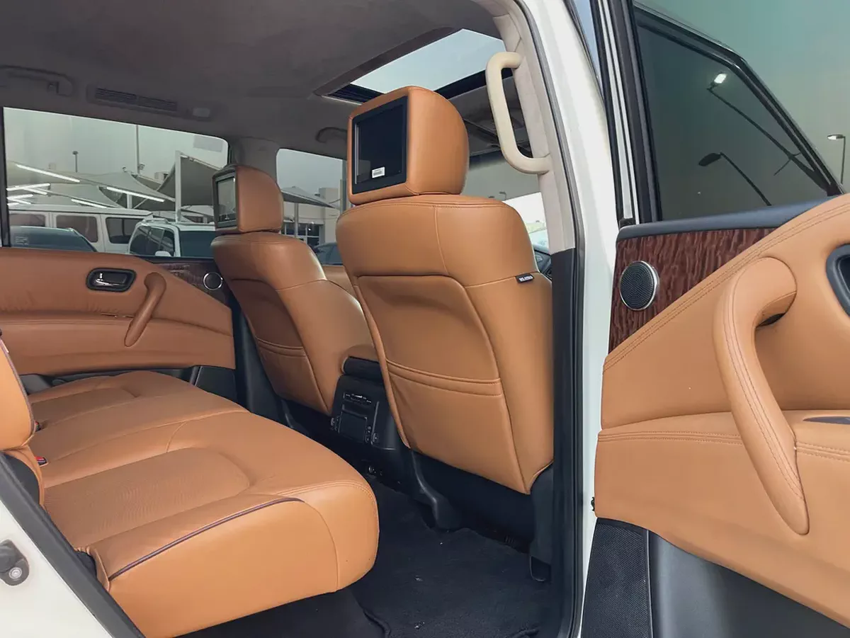 نيسان بترول 2018 ابيض تيتانيوم Nissan Patrol LE Titanium 2018, GCC Specs-13-13