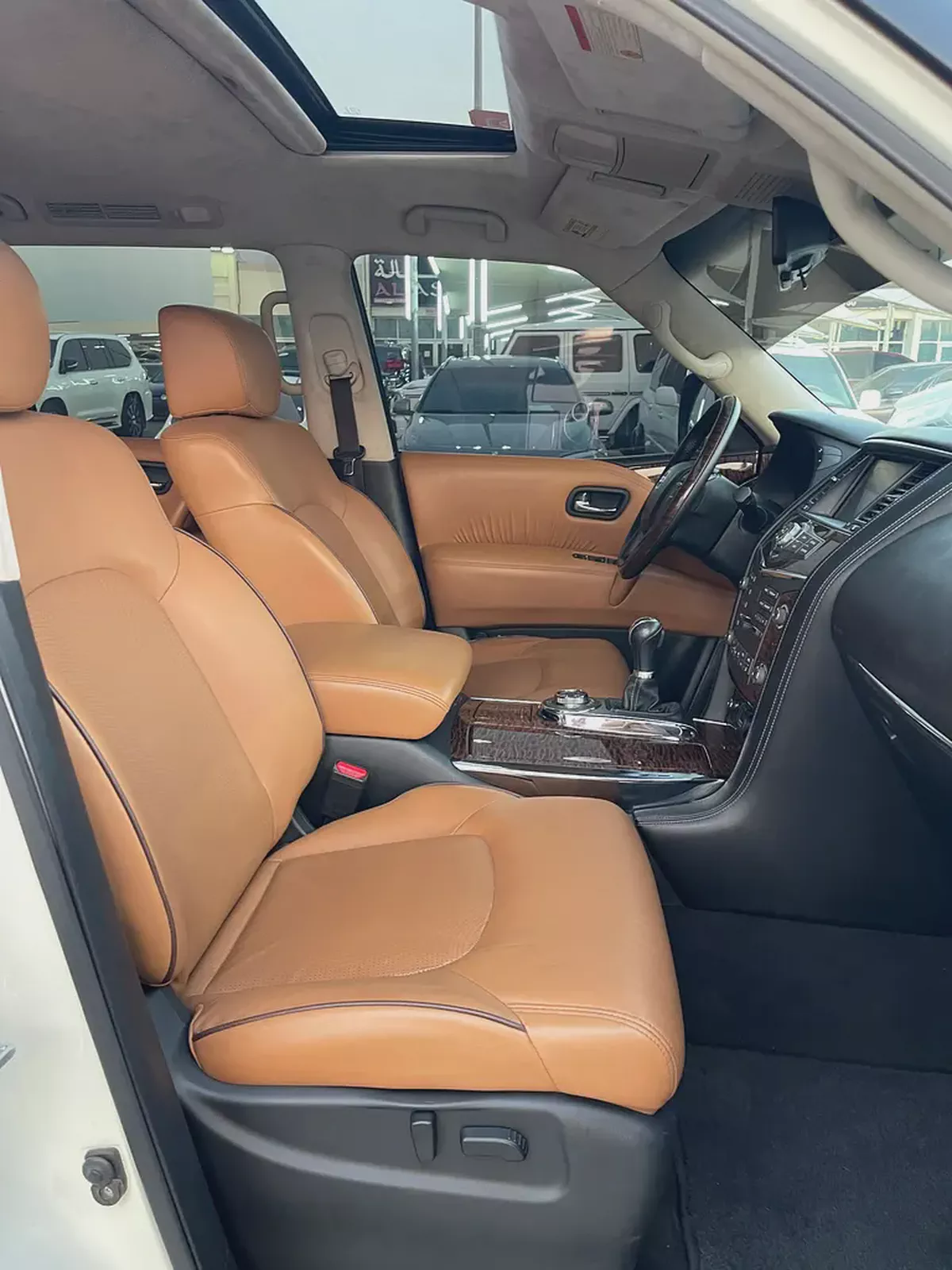 نيسان بترول 2018 ابيض تيتانيوم Nissan Patrol LE Titanium 2018, GCC Specs-16-16