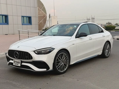 MERCEDES C 43 AMG - 2023 - 17,000 kms - FULL OPTION - JAPANESE SPEC-0