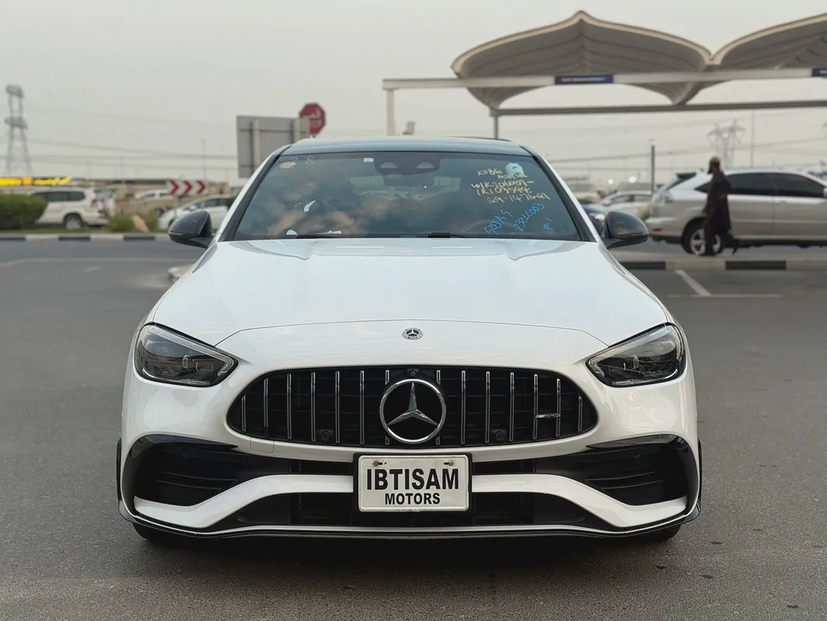 MERCEDES C 43 AMG - 2023 - 17,000 kms - FULL OPTION - JAPANESE SPEC-1-1