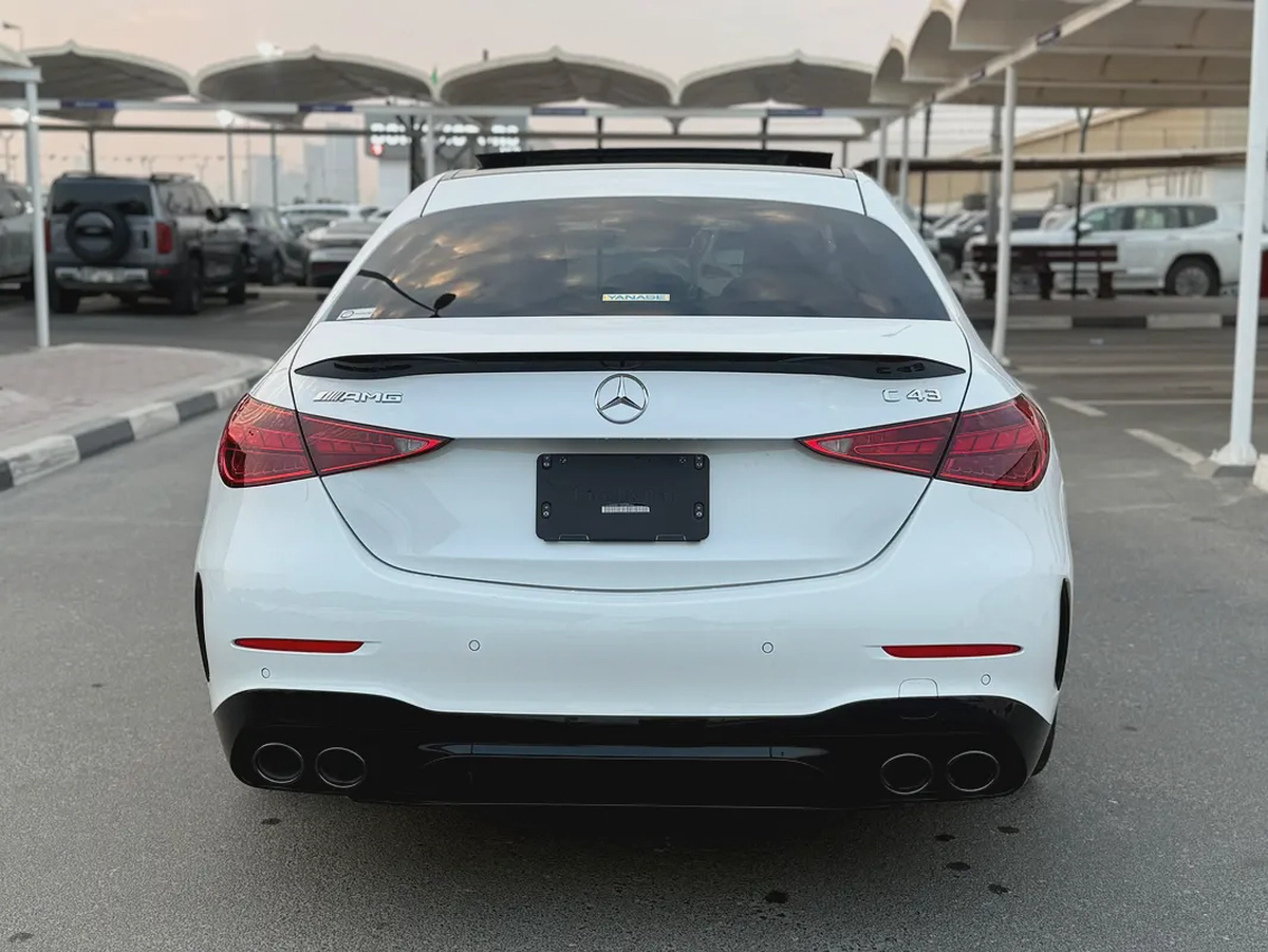 MERCEDES C 43 AMG - 2023 - 17,000 kms - FULL OPTION - JAPANESE SPEC-4-4