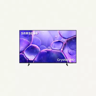 Samsung 55 Inch Crystal UHD TV, U8000F, 4K, Crystal Processor 4K, MetalStream Design (2025 - International Version)-0
