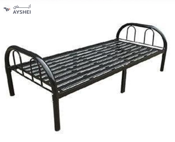 Steel Single Bed, LK-1, 12 Kgs