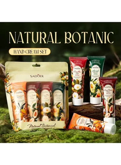 Natural Botanical Hand Care Gift Set – Premium Hydrating Hand Creams Enriched with Beautiful Botanical Extracts to Nourish, Moisturize, Soften, and Refresh Dry Skin-1