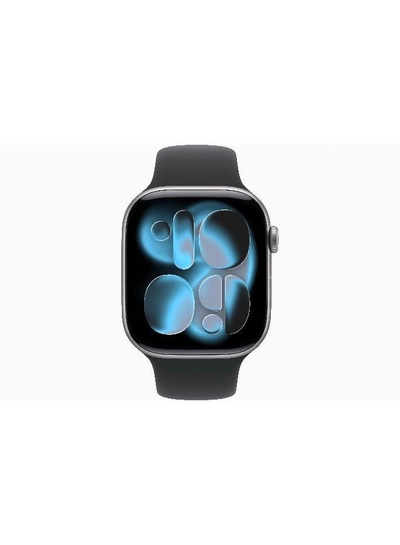 Apple Watch Series 11 GPS + Cellular 46mm (International Version) Space Grey Aluminium Case With Black Sport Band - M/L-1