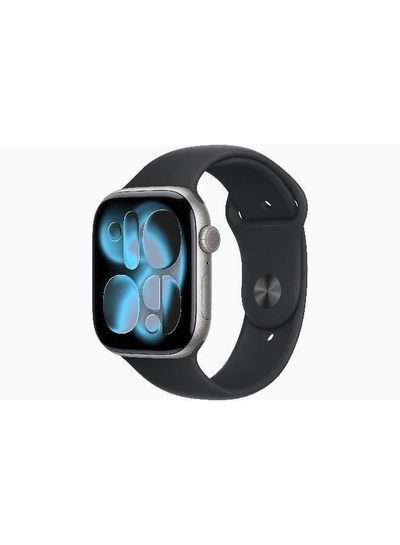Apple Watch Series 11 GPS + Cellular 46mm (International Version) Space Grey Aluminium Case With Black Sport Band - M/L-0