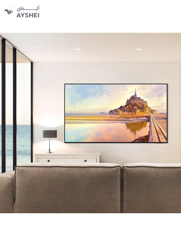 Samsung Smart TV, Big TV, QLED, Q70D, 75 Inch, 2024, International Version 100% Color Volume with Quantum Dot 4K AI Upscaling, Tizen OS, Motion Xcelerator 120Hz QA75Q70D Titan