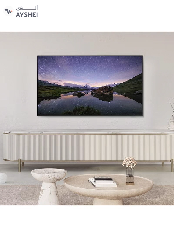 Samsung Smart TV, Big TV, QLED, Q70D, 75 Inch, 2024, International Version 100% Color Volume with Quantum Dot 4K AI Upscaling, Tizen OS, Motion Xcelerator 120Hz QA75Q70D Titan