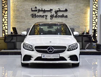 Mercedes Benz C200 ( 2019 Model ) in White Color GCC Specs-0