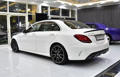 Mercedes Benz C200 ( 2019 Model ) in White Color GCC Specs-13