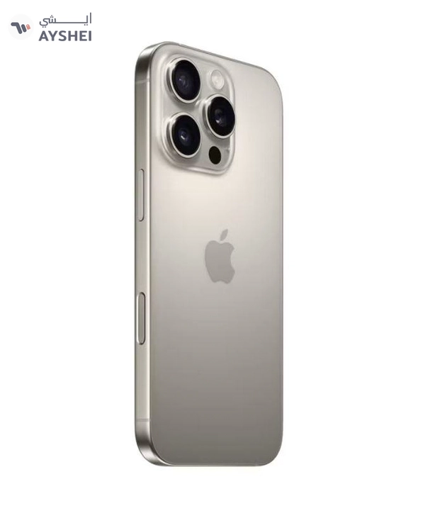 Apple Phone 16 Pro 128GB Natural Titanium 5G With FaceTime - Middle East Version