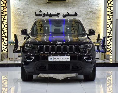 Jeep Grand Cherokee Laredo 4x4 ( 2018 Model ) in Black Color GCC Specs-0