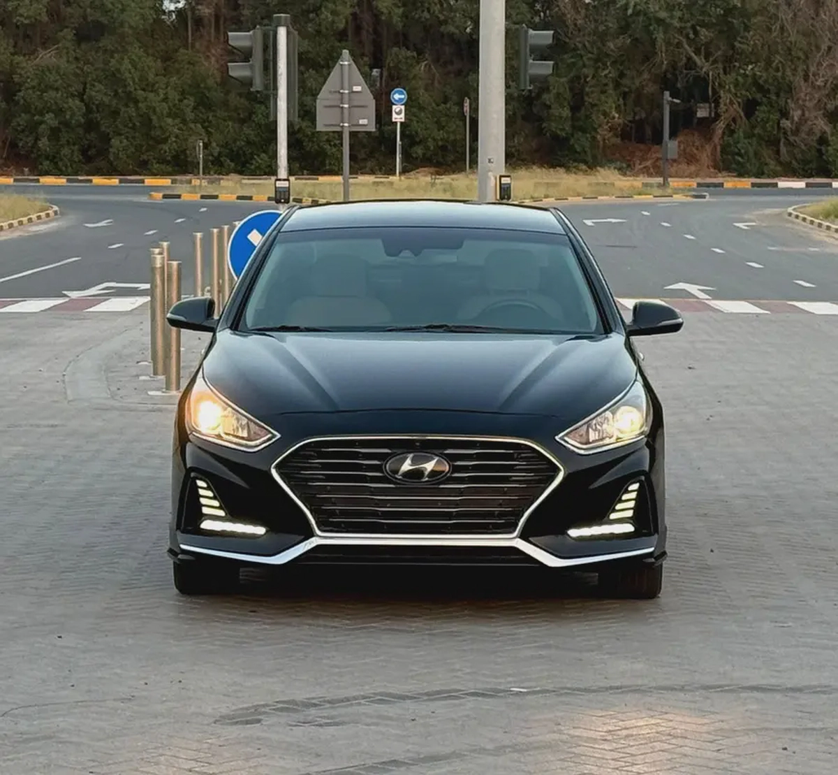 2018 Hyundai Sonata Mid - American Specs - GCC Resale-0-0