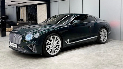 Bentley Continental GT W12 | GCC | Viridian Green | Accident free-0