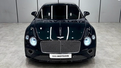 Bentley Continental GT W12 | GCC | Viridian Green | Accident free-4