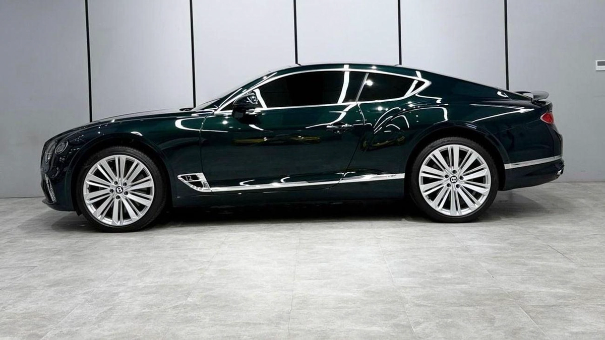 Bentley Continental GT W12 | GCC | Viridian Green | Accident free-21-21