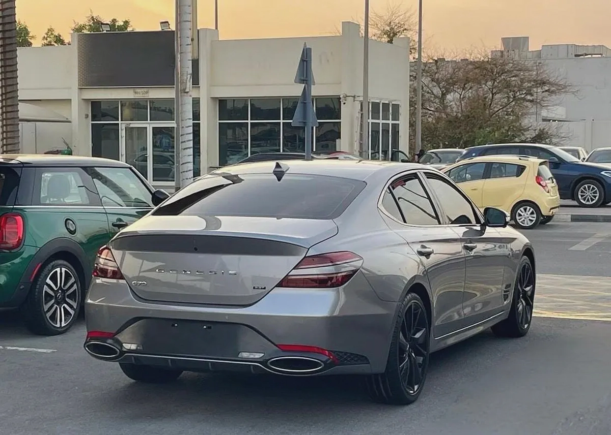 GENESIS - G70 - 2023 - ROYAL - V6 - 3,3L - TWIN TURBO - AMERICAN SPECS VERY GOOD CONDITION-5-5